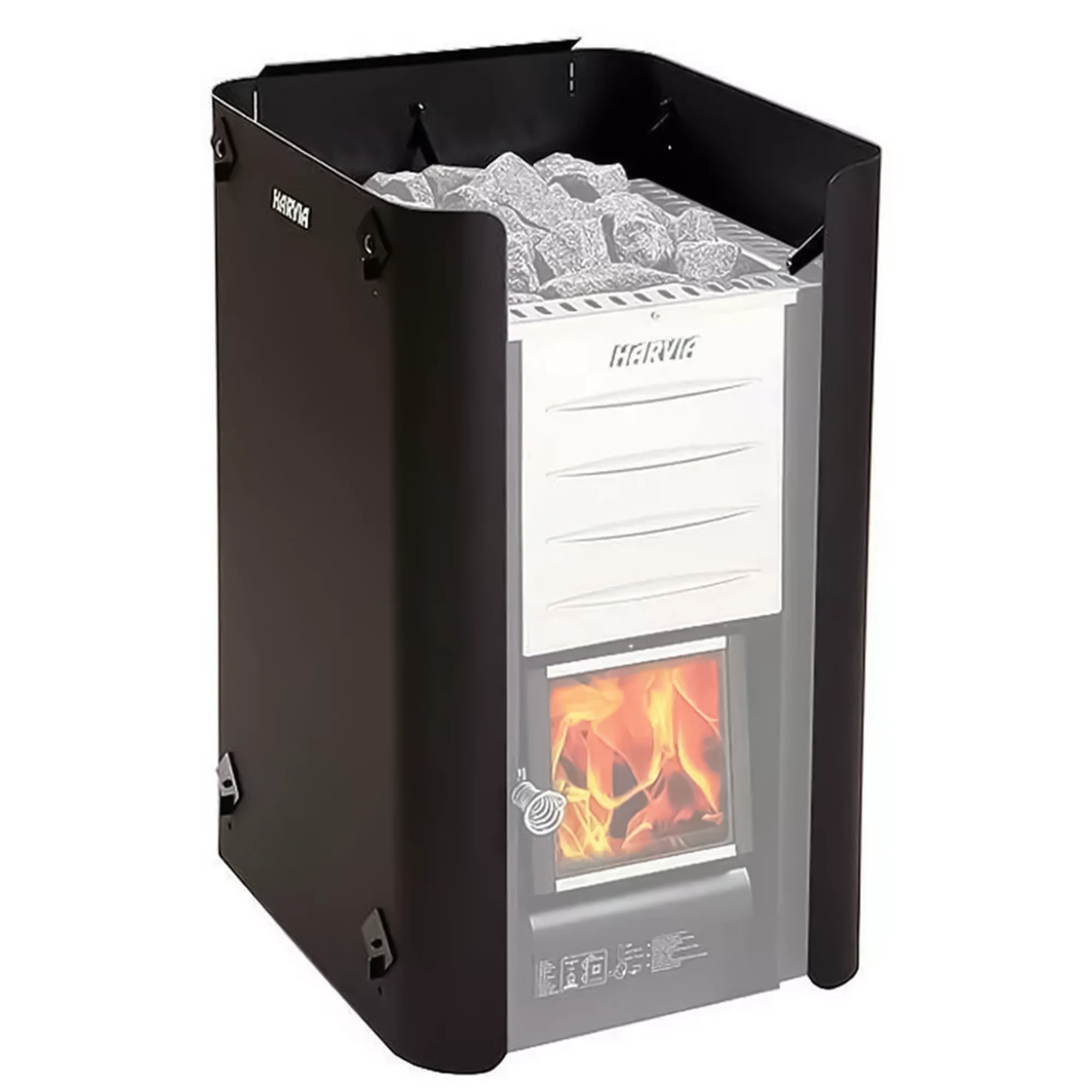 Abbildung des Harvia Hitzeschutzmantels