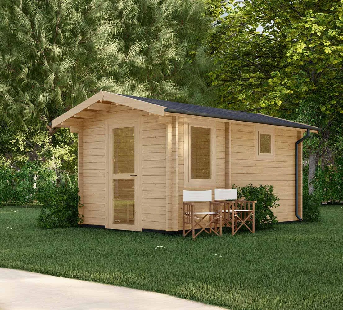 Außensauna Citrus, 3x5 m, BF 10m2